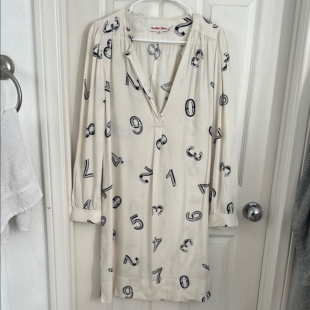 See By Chloe Numbers dress